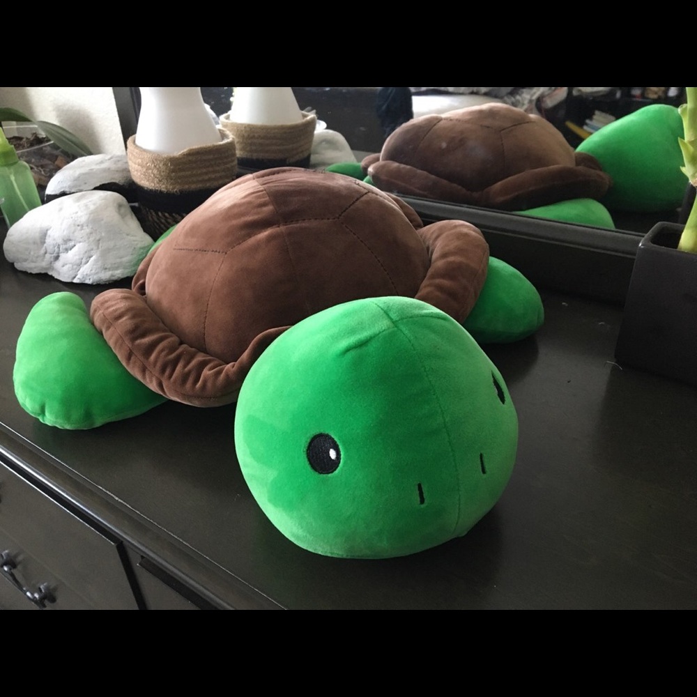 snoozimals turtle plush